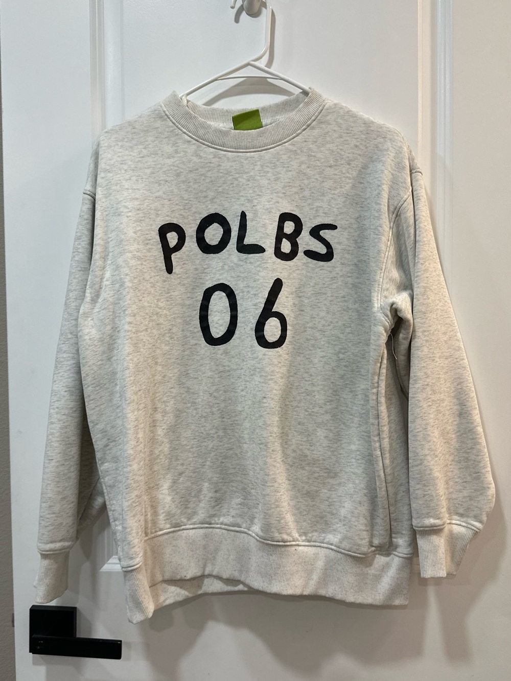 POLBS 06 Light Gray Crewneck Sweatshirt